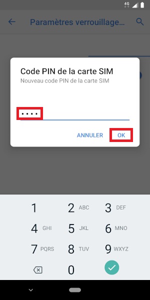 Modifier le code PIN de ton Nokia 2.1